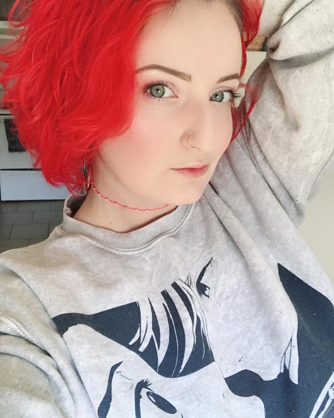 Would you ever dye your hair bright red?