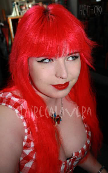 Would you ever dye your hair bright red?