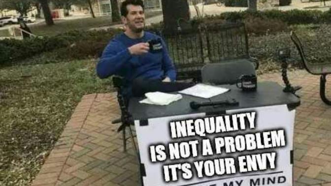 Do you think wealth inequality is a problem?
