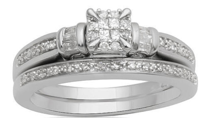Can guys have diamond on their wedding rings?
