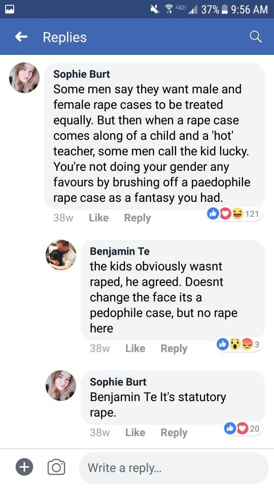 Why are female pedophiles not hated as much as male pedophiles?