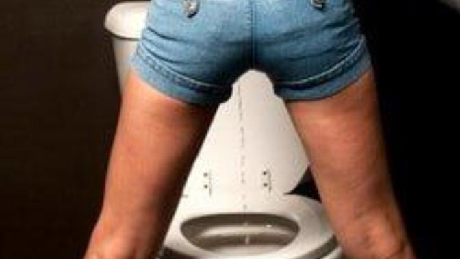 Why do women feel like they would have better aim than a man peeing from a standing position?
