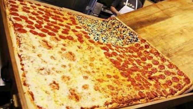 Would you consider ordering a 60 inch pizza 🍕?