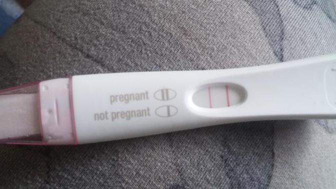 Does this pregnancy test seriously say what I think it says?