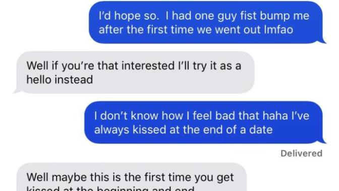 Is it weird a guy wants to kiss me on our first date?