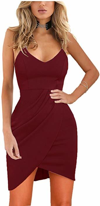 Which dress is more attractive for a girl with A cup boobs?