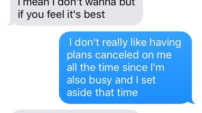What would you think if a girl said this?