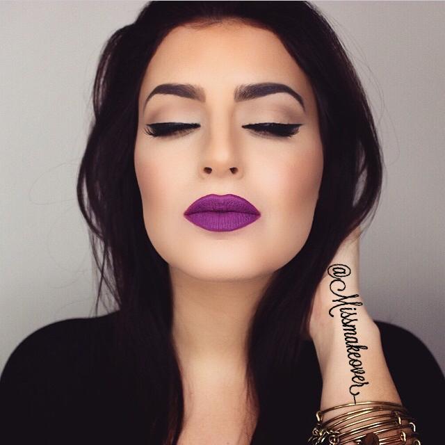 Do you like purple lipstick?