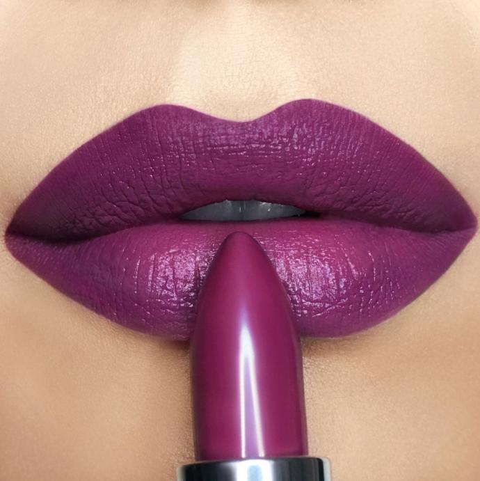 Do you like purple lipstick?