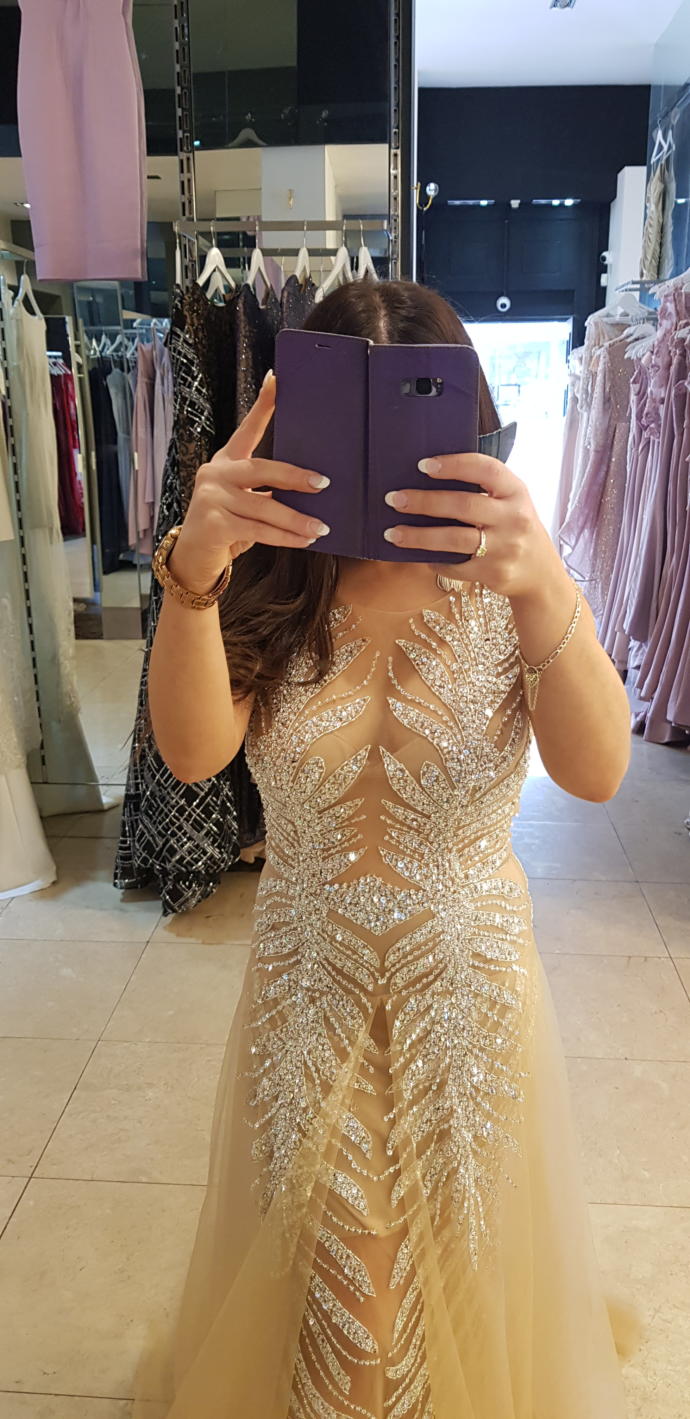 Which dress is more beautiful?