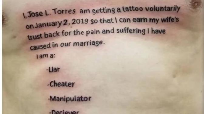 Does this guy deserve the award for dumbest tattoo for 2019?