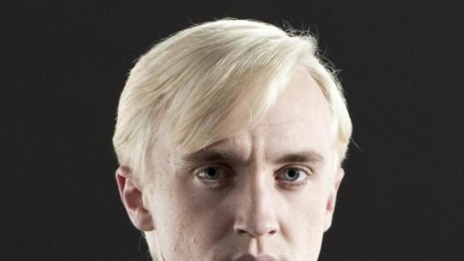 Is DRACO MALFOY supposed to be BLONDE?