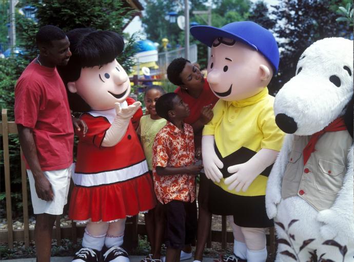 If you could be any costumed character in theme park for day without sweating and completely comfortable, who would it be?