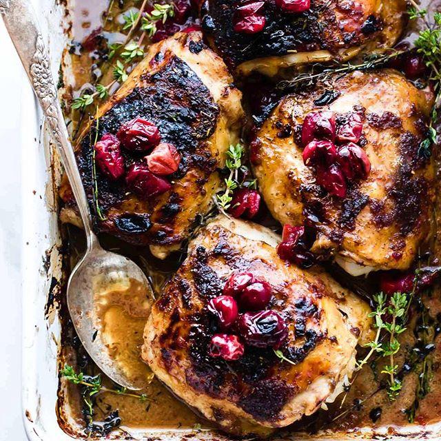 Do you like chicken and cranberry sauce?