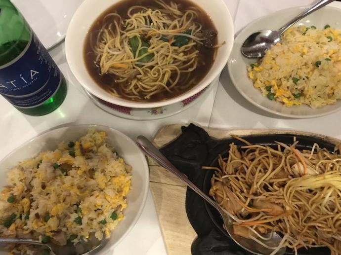 Do you prefer noodle soup or fried rice?