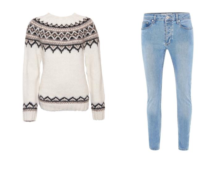 Which outfit is better for warm weather downhill skiing?