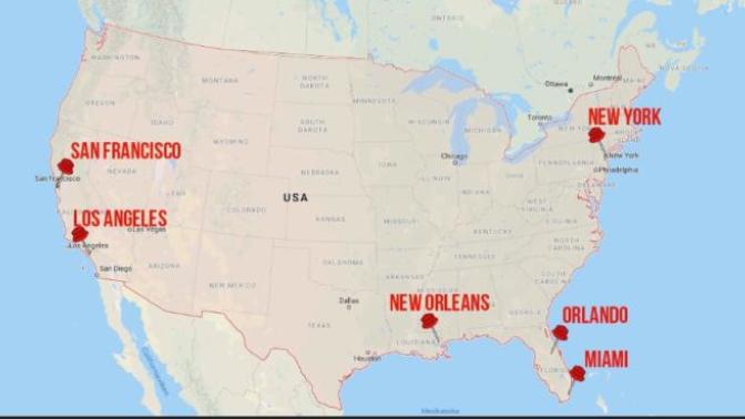 What’s a good USA destination?