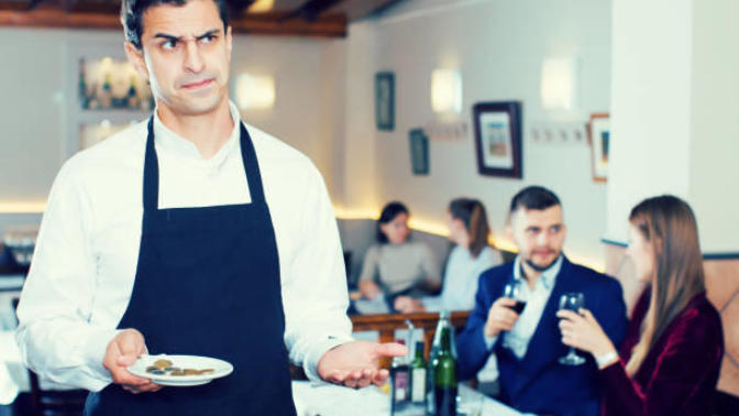 Would you leave a tip if someone doesn't give eye contact and is unfriendly with you?