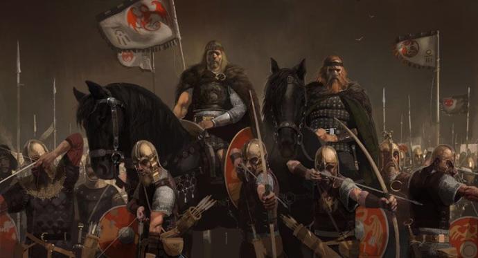 German warriors