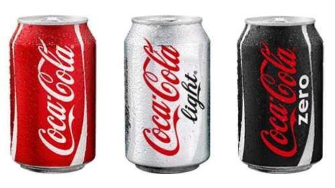 Is there a taste differwnce between coke, coke light and coke zero?