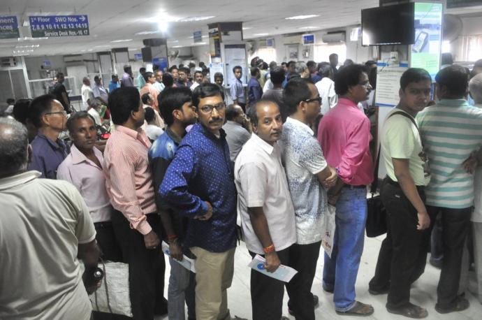 Would you travel to any country where people queue like this?
