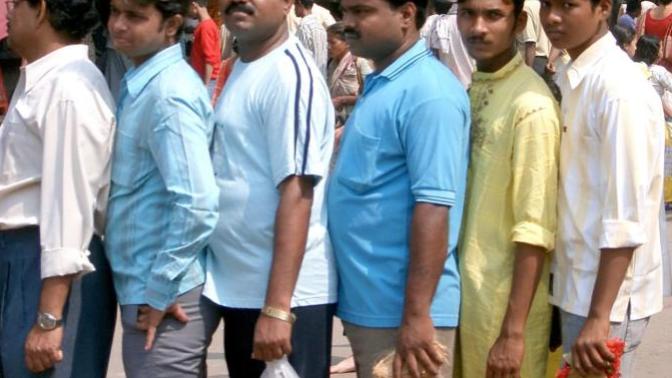 Would you travel to any country where people queue like this?