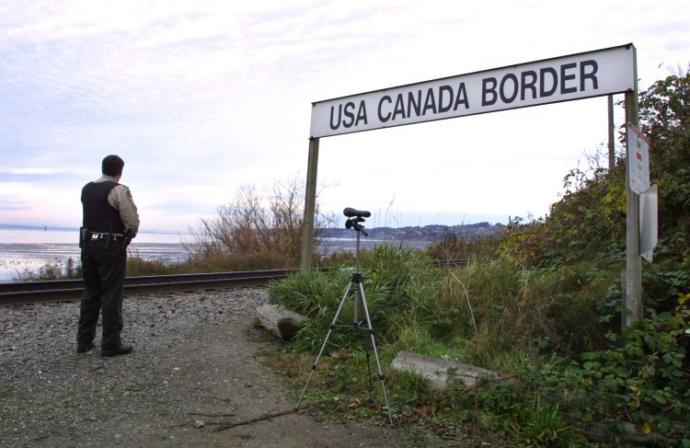If a plane crashes on the border between the United States and Canada, where do they bury the survivors?