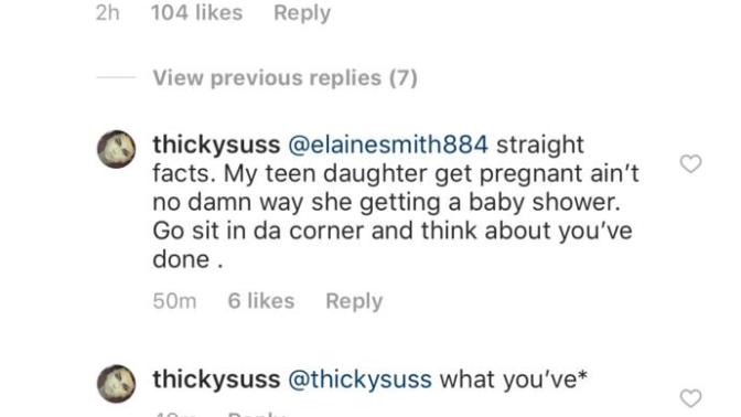 If you’re 16 year old daughter got pregnant, would you still throw her a baby shower?