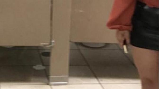 Girls, how short does her skirt seem to be?