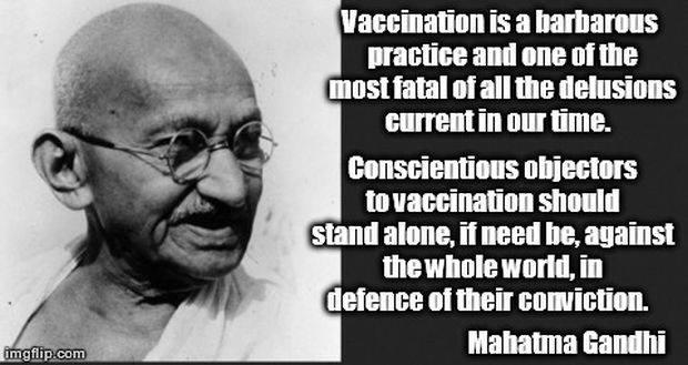 Do you agree with this quote by Mahatma Gandhi?