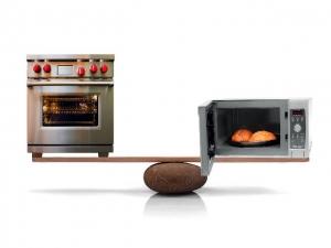 Do you mostly eat microwaved food, or oven cooked food?