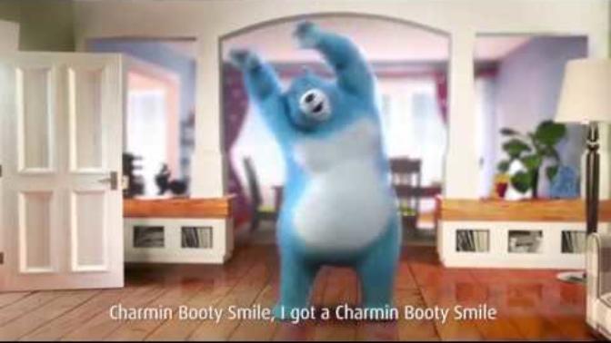 Is a "Charmin clean booty a thing of beauty" ?