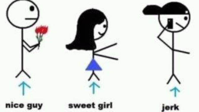 Does anybody else thing this "NICE GUY" vs "BAD BOY" thing is stupid?