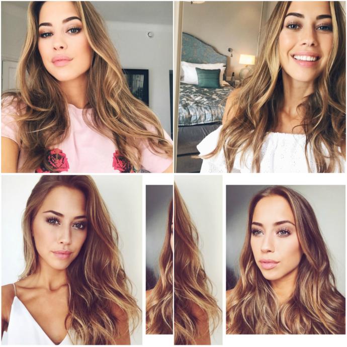 She is a swedish blogger/model. She's half moroccan, I believe.