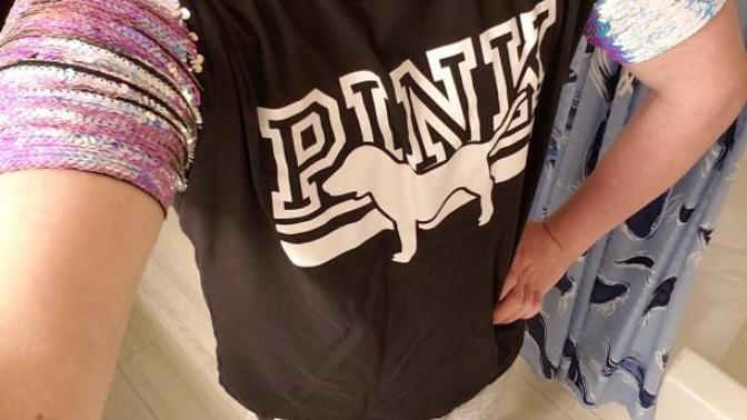 Is it okay for a guy to be shopping in Victoria's Secret like this?