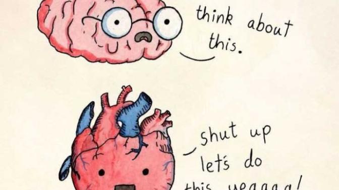 Do you usually follow your head or your heart when making decisions?