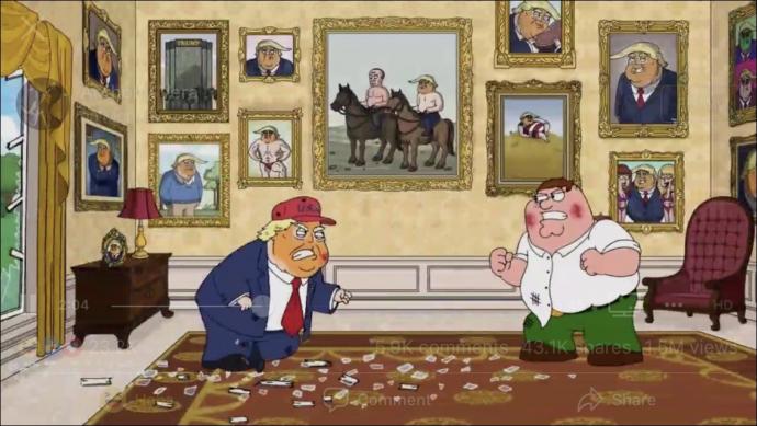 Who won? Epic Battle: Trump Vs. Peter Griffin (family guy)?