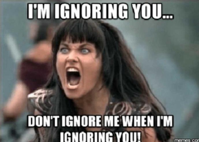 Girls, when you're mad at your boyfriend, do you want space or attention?