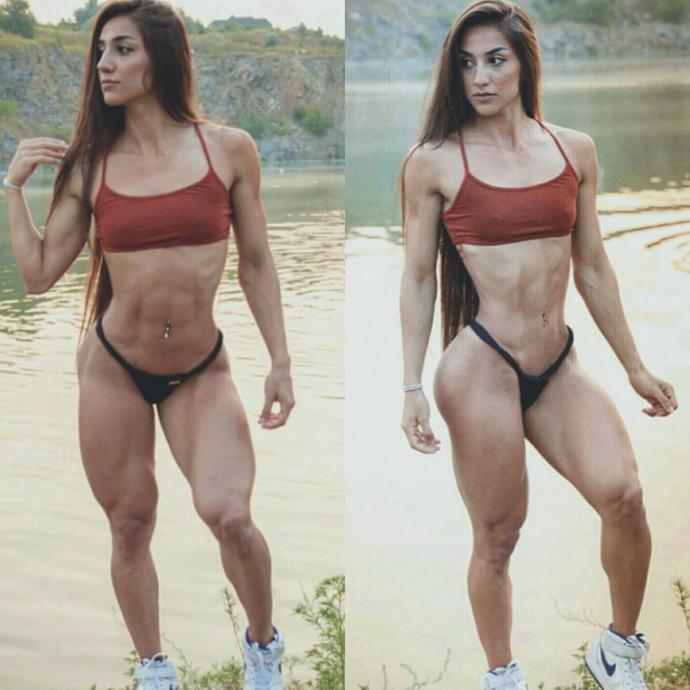 What is the maximum level of abs definition you like on a girl?