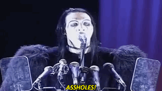 Best GIF of Marilyn Manson?