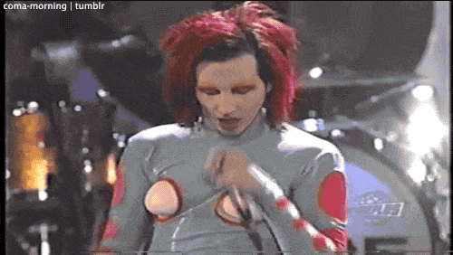 Best GIF of Marilyn Manson?