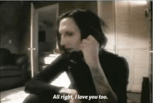 Best GIF of Marilyn Manson?