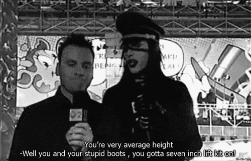 Best GIF of Marilyn Manson?