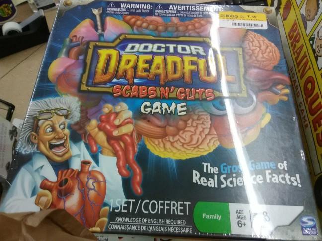 Which board game from half price books is your favorite??
