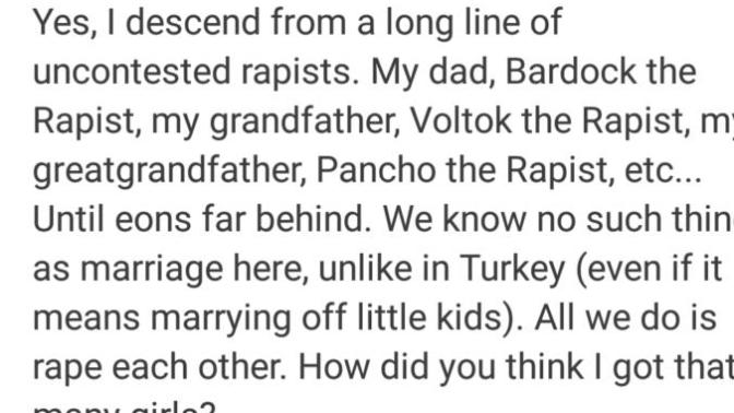 Do you think it is okay to make rape joke?