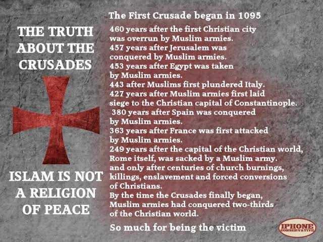 How holy were the crusades?