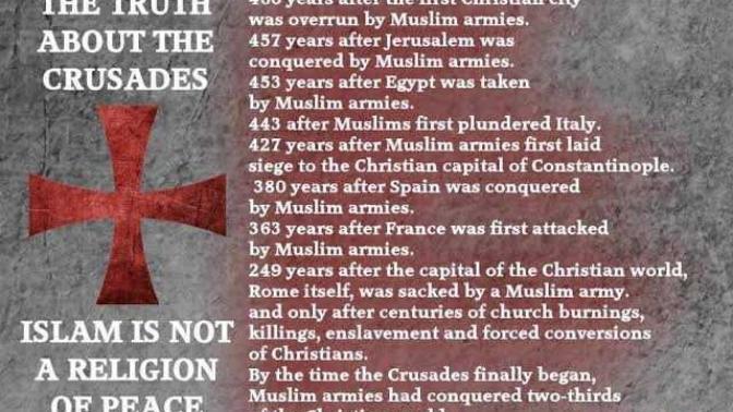 How holy were the crusades?