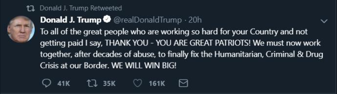 Do you agree with the government shut down for the sake of the wall?