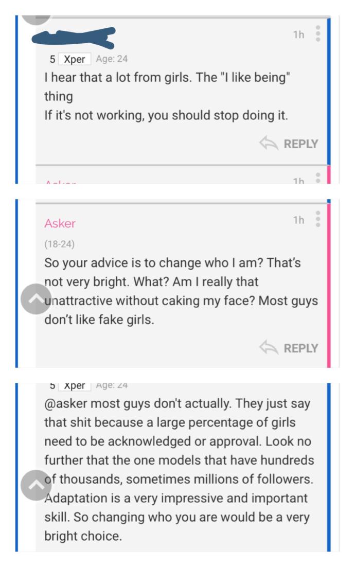 Girls with makeup or without? (read details and conversation)?