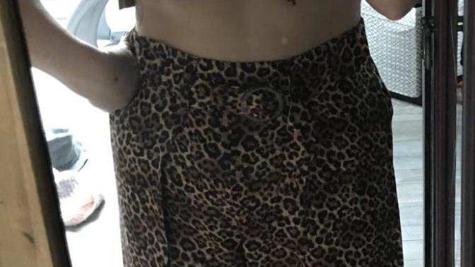 Leopard Print Bikini or the Billabong one?